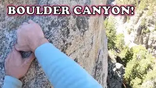 A Day in the Life: ROCK CLIMBING Boulder Canyon!! #climbing 