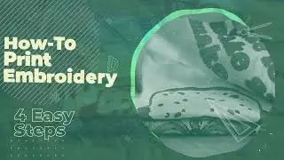How to Create Embroidery Effect Designs with DTF Printing
