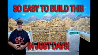 Building a MASSIVE 6-Foot Canyon Wall in Days (No Plaster Mess!) | Mountains in Minutes &ndash; Part 2