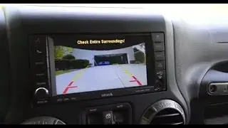 Jeep Wrangler - How to Install Rear Camera - Part 2 JK JKU