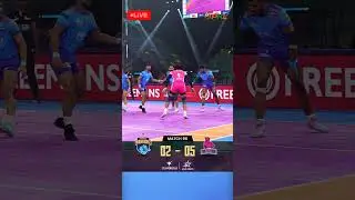 Nitin's Super Raid vs Bengal Warriorz in Match 96 #PKL12 | Pro Kabaddi League #shorts