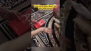 Redmi A4 5G (Starry Black, 4GB RAM, 64GB Storage)#smartphone#youtubeshorts#redmi