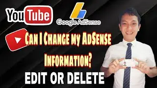 Google Adsense Information:  CHANGE  the Address,  Country,  and Phone Number