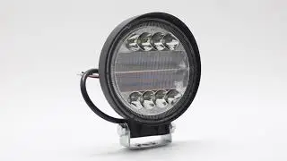 Par de Faros LED Redondos  Off-Road Dual Color 4