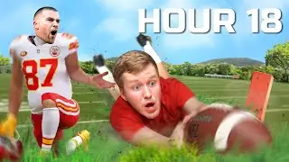 I Trained Like Travis Kelce for 24 HOURS