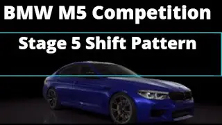 CSR2 stage 5 shift pattern for BMW M5 Competition. How to drive playlist.