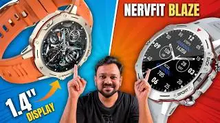 Best Smartwatch Under 2500 ? Nervfit Blaze Smartwatch with LED Display, Calling & Fitness Tracking 💥