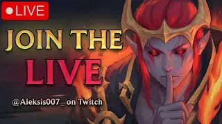 LIVE🔴EUW CLIMB APHELIOS OTP 225+ PING! IS THIS WINNABLE? !build !guide !rotation