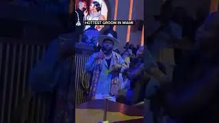 What do &yuml;ou love about the latest groom in Miami? #davido #trending #miami #chivido2025