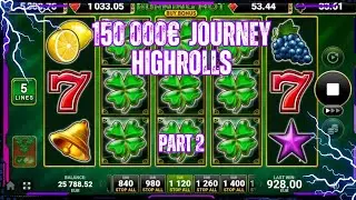 5 BURNING HOT BONUS BUY INSANE HIGHROLLS - 150 000 &euro; WIN JOURNEY PART 2 🍀🍀🍀
