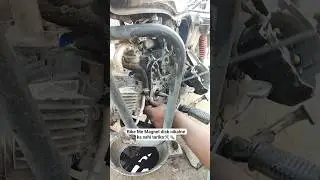 Bike magnet disk kaise nikale safe tarike se⚒️🔧#mechanic #bikelif #shortvideo #automobile #splendor