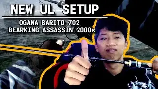 NEW UL SET UP/ OGAWA BARITO 702  X  BEARKING ASSASSIN 2000s (Field Test)