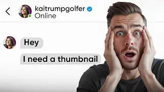 I’m Redesigning Kai Trump's Thumbnails! @kaitrump