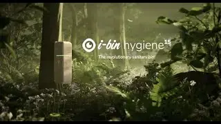 i-bin hygiene 15 | Ultimate feminine sanitary bin for public washrooms