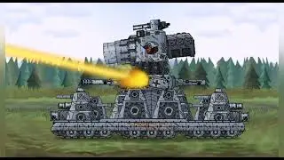 The final battle Karl-44 vs Soviet Karl-44 | Cartoons about tanks.