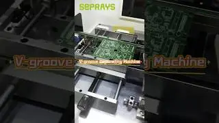 ⚡ V-Groove Depaneling Machine by SEPRAYS ⚡