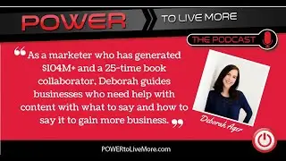 Deborah Ager on Show #141: Making Connections Through Content