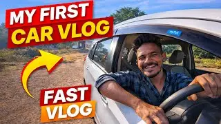 My fast vlog in my car 🚗 || Bye 🛣️ 