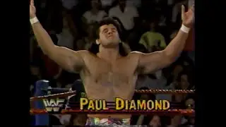 Jake Roberts vs Paul Diamond   SuperStars July 14th, 1990