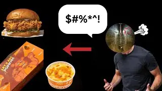 I CRASHED OUT: Popeyes FNAF Meal is TRASH ($0/10 Freddy Fazbear Box)