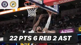 IVICA ZUBAC vs INDIANA PACERS | 22 PTS - 6 REB - 2 AST | 02-23-2025 Highlights