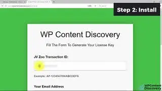 WP Content Discovery Pro 100% Newbie Friendly - Super Easy Set up