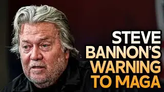 Steve Bannon Warns MAGA They're Getting Played By Tech Oligarchs Like Musk