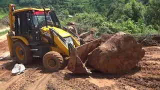 jcb 3dx super vs big stone