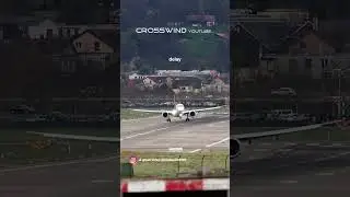 Helvetic Hesitation решен! (Embraer E-Jet уходит на второй круг при боковом ветре в Цюрихе)