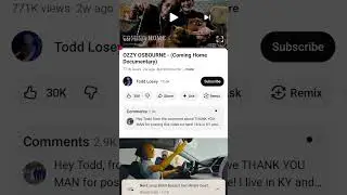 @todd.losey.9 @ozzyosbourne coming home documentary