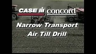 Case IH Concord Narrow Transport Air Till Drill Assembly 1997