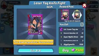 Laser Tag Joe! | Box Pulls + Super Mythic Stones!