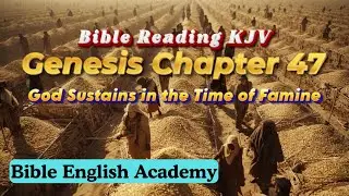 Genesis Chapter 47 &mdash; God Sustains in the Time of Famine | KJV #biblereading #genisis