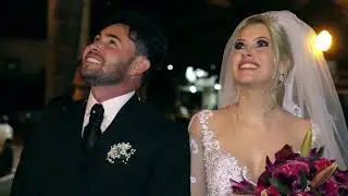 Coelho Fogos e Efeitos - casamento Val&eacute;ria e Edgar