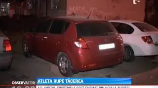 Atleta Mirela Lavric susţine că a fost sechestrată şi a depus plângere împotriva fostului iubi