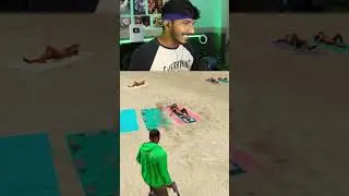 Burn people in BEACH 🔥 GTA 5 #shorts #gta5