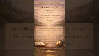 VERSE OF THE DAY #gospel #christianmusic #jesuslovesyou #prayer #bibleverse #bible #christian #god