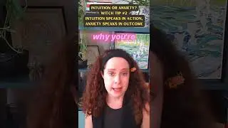 #Intuition or Anxiety? #Witch tip #2. #spirituality #personalgrowth #shorts #shortsfeed