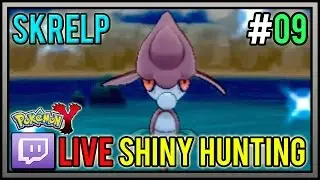 [Live] Shiny Skrelp at 28 Chain Fishing | Live Shiny Hunt #09 | Pokemon X and Y
