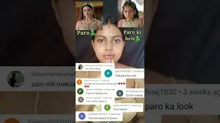 Paro🐍 vs Paro ki Beti🐍 Makeup Challenge💄#naagin #paro #naagmani #shorts #makeup #youtubeshorts