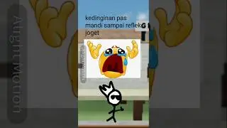 kedinginan pas mandi refleks joget #rans #memes #funny #relatable #animation #mandi #lucu