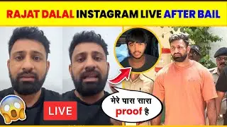 Rajat Dalal Instagram Live Full Video 😱 | Rajat Dalal Arrested News | Rajat Dalal Live After Bail