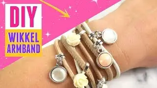 Wikkel Armband Van Leer Met Bedels Maken