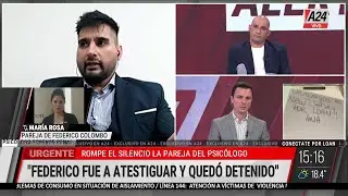 📢 LOAN: ROMPE EL SILENCIO LA PAREJA DEL PSICÓLOGO DETENIDO