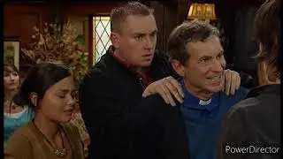 Classic Emmerdale - Ashley Punches Cain (5th July 2006 Part 1*OD)