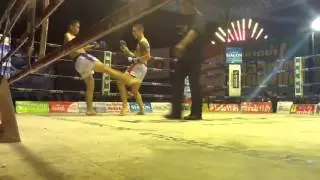 Brandon waters vs Ohme . Bangkok Thailand November 25 2015