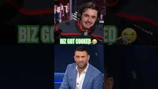 Hurricanes center Seth Jarvis didn&rsquo;t let Biz&rsquo;s big word use slide 🤣