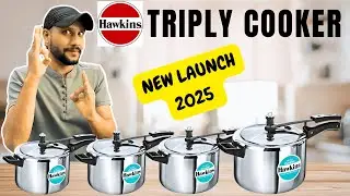 All About New Hawkins Triply Steel Pressure Cooker | Best Triply Stainless Steel Cookware In INDIA