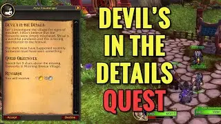 Devil's In The Details Quest (WoW TWW)