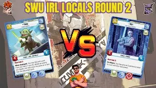 YODA VIGILANCE BURN VS REY TARKINTOWN (ROUND 2) | IRL Locals Gameplay | Star Wars Unlimited